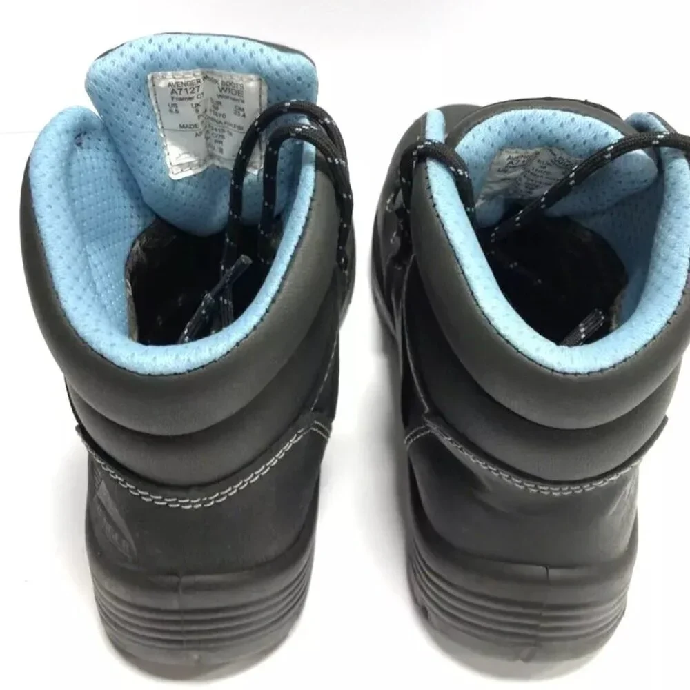 Avenger Framer Comp Toe Work Boots Womens Size 6.5D-Wide